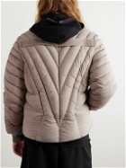 Rick Owens - Moncler Radiance Quilted Shell Down Jacket - Green