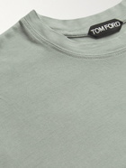 TOM FORD - Lyocell and Cotton-Blend Jersey T-Shirt - Green