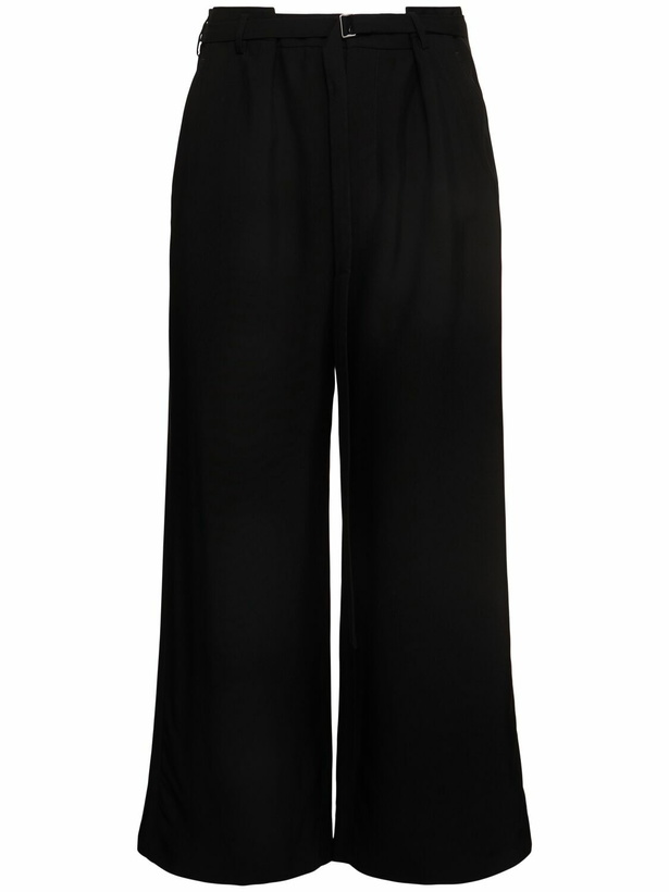 Photo: ANN DEMEULEMEESTER Finn High Comfort Viscose Pants