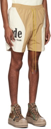 Rhude Tan Senna Shorts