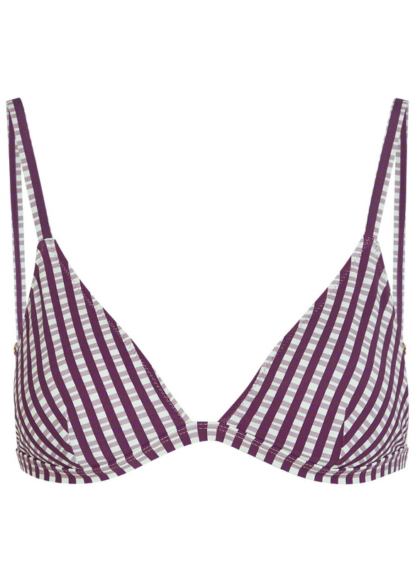 Photo: Nounou Coco Triangle Bikini top Purple