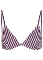 Nounou Coco Triangle Bikini top Purple