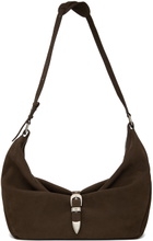 Marge Sherwood Brown Belted Bag