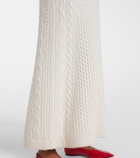 Lisa Yang Nyla cable-knit cashmere maxi dress