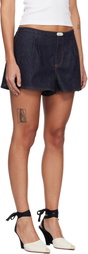 JACQUEMUS Navy 'The Amelo de-Nîmes denim' Shorts