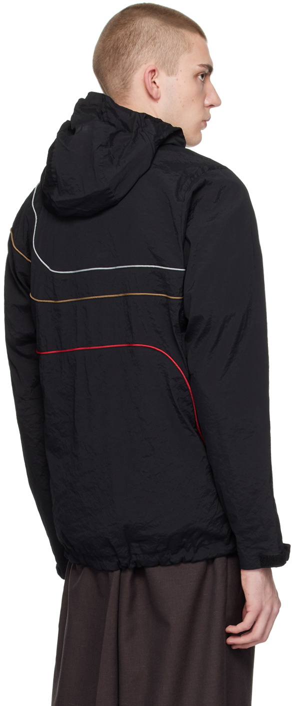 kolor Black Slim Zip Jacket