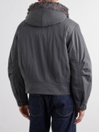 Our Legacy - Orbit Hooded Twill Bomber Jacket - Green