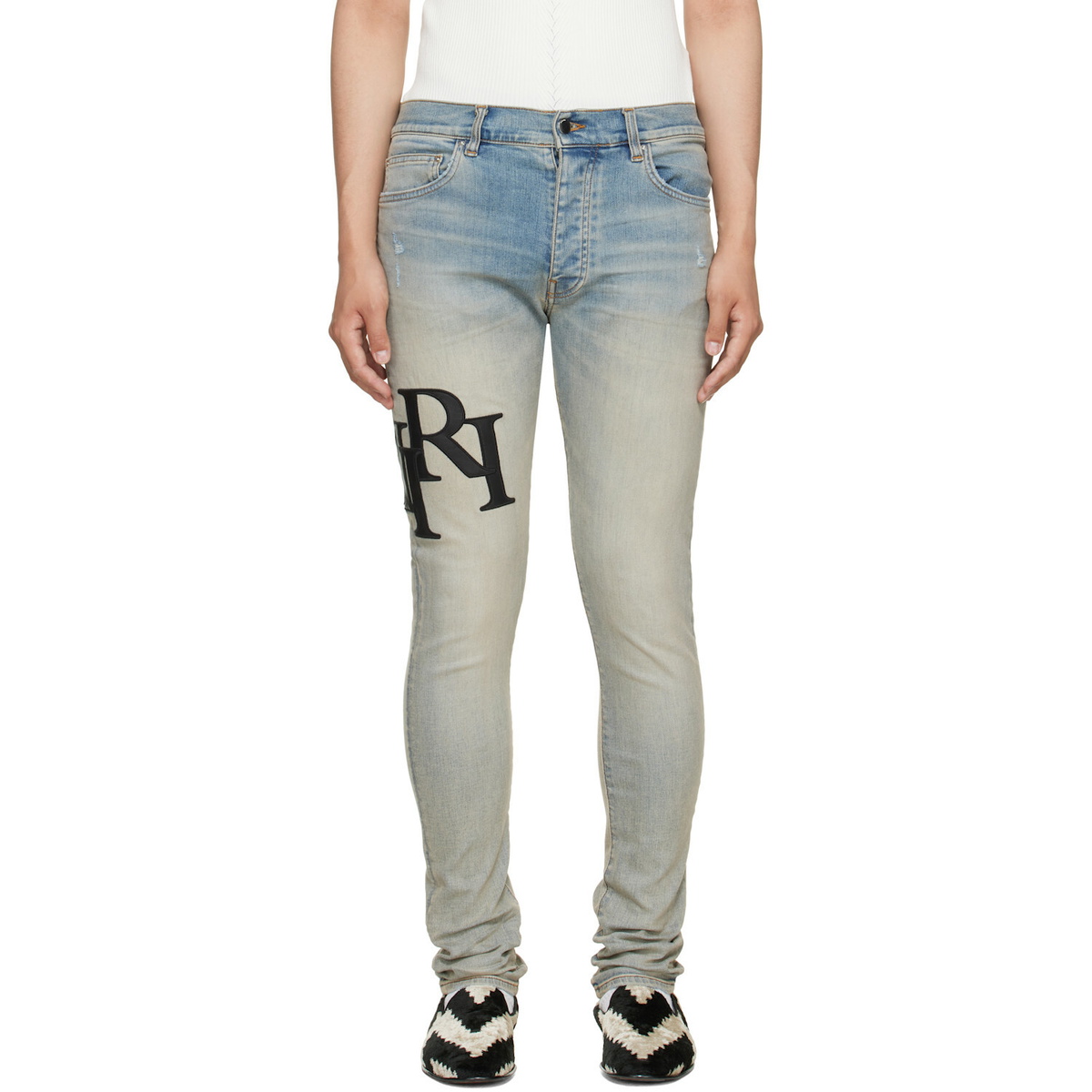 AMIRI Indigo Stack Jeans Amiri