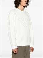 EMPORIO ARMANI - Logo Cotton Sweatshirt