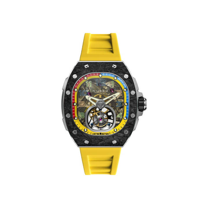Photo: Nubeo Viper Tourbillon Hand Wind Mens Watch NB-6108-02