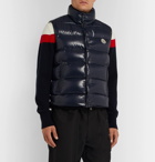 Moncler - Tib Slim-Fit Quilted Shell Down Gilet - Navy