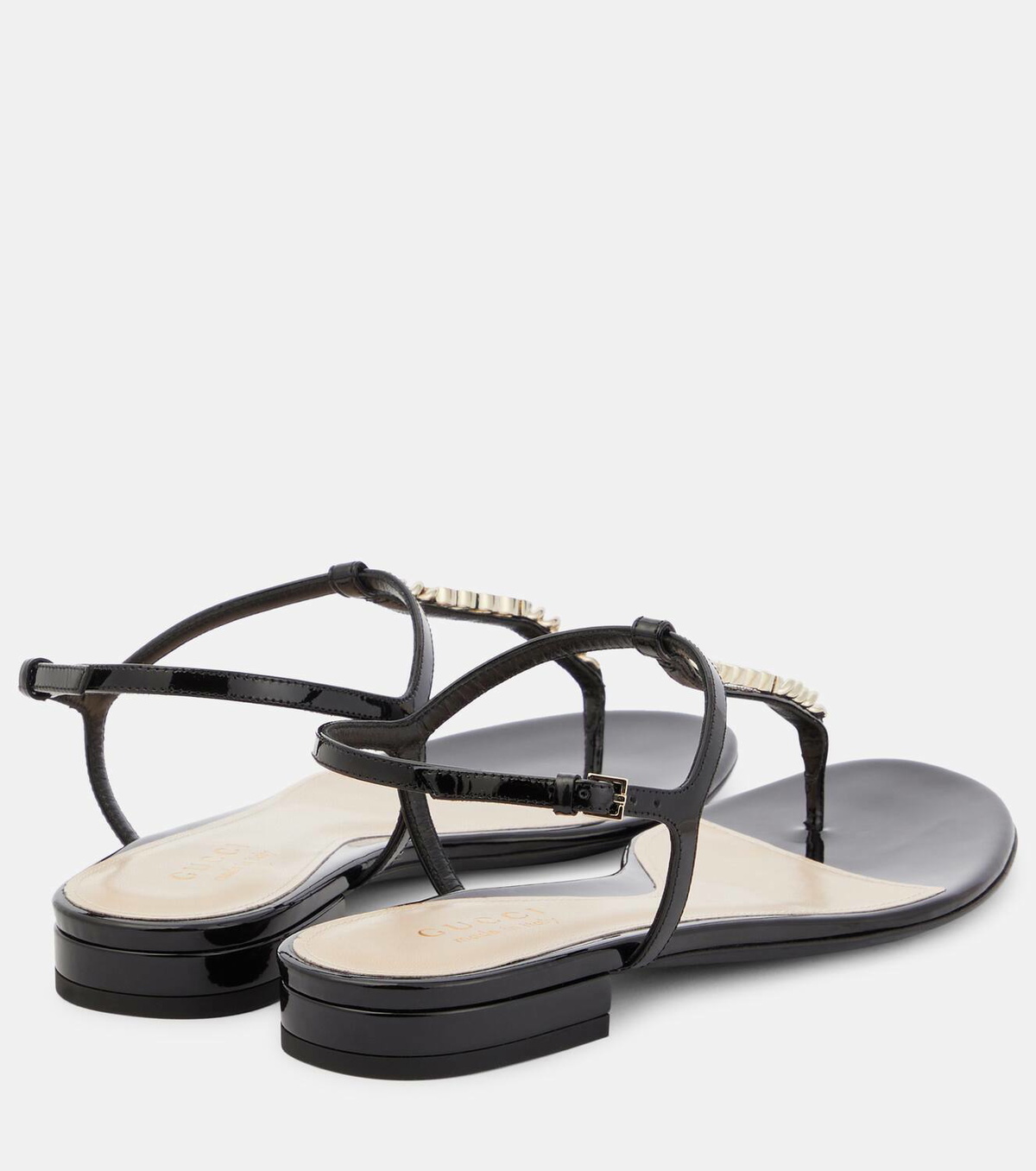 GUCCI パーティーサテンストラップヒール　【スタイリスト私物】 GUCCI パーティーサテンストラップヒール 【スタイリスト私物】