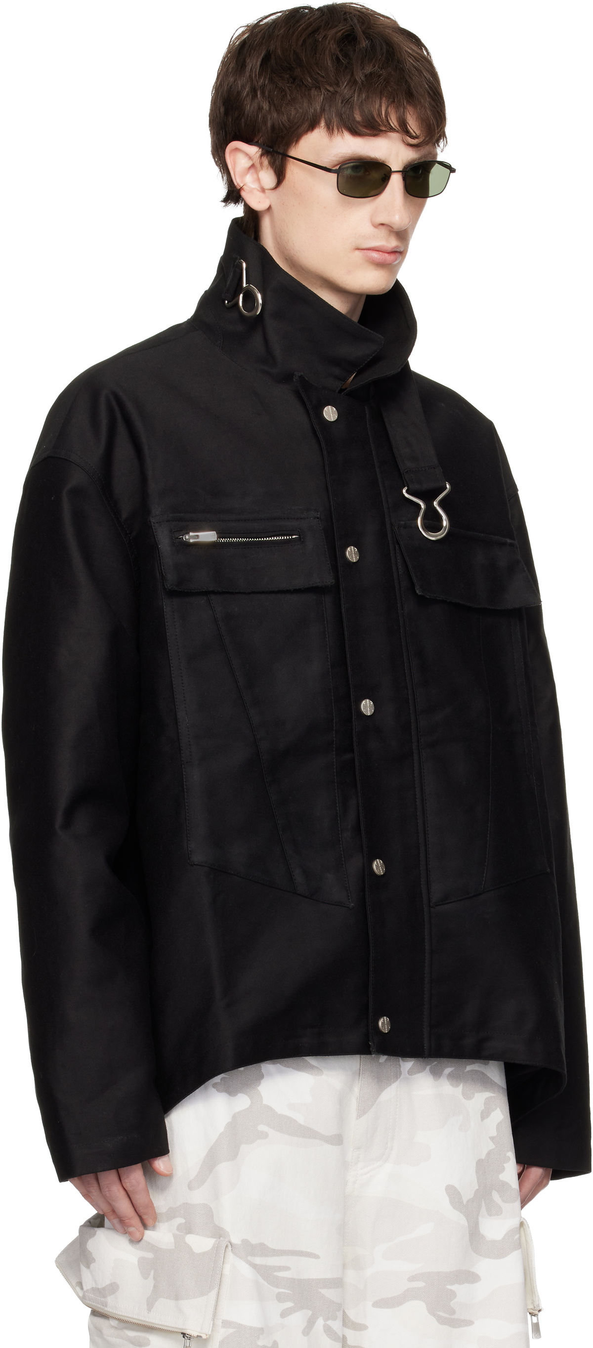 FFFPOSTALSERVICE Black FF Bunker Jacket