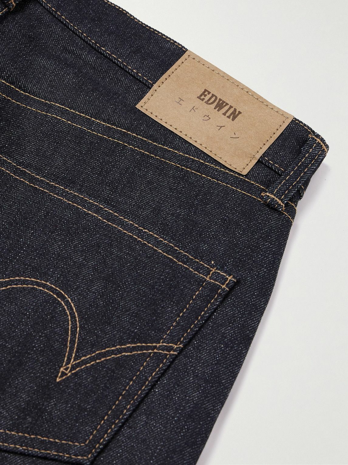 EDWIN - Tapered Recycled Selvedge Jeans - Blue Edwin