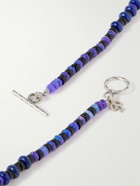 Peyote Bird - Sitka Sterling Silver Multi-Stone Beaded Bracelet