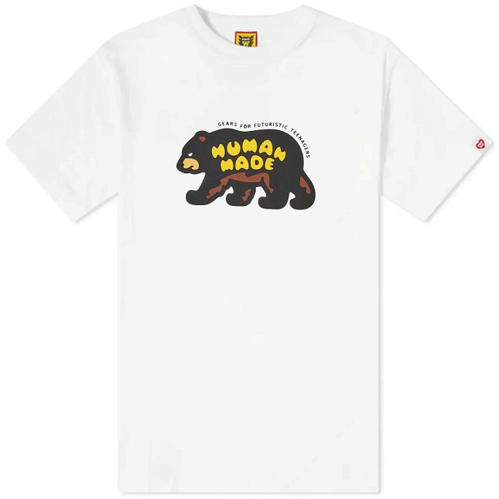 Photo: Human Made Men's Bear T-Shirt in White