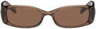 DMY by DMY Brown Billy Sunglasses