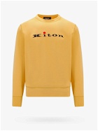 Kiton Ciro Paone Sweatshirt Yellow   Mens