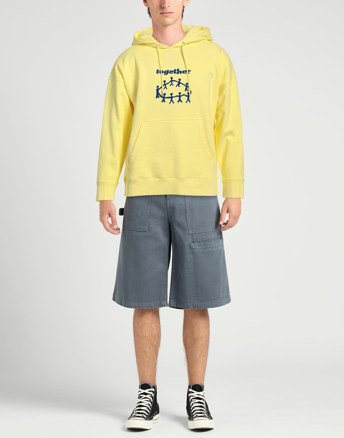 Sandro Mens Sweatshirt in Yellow