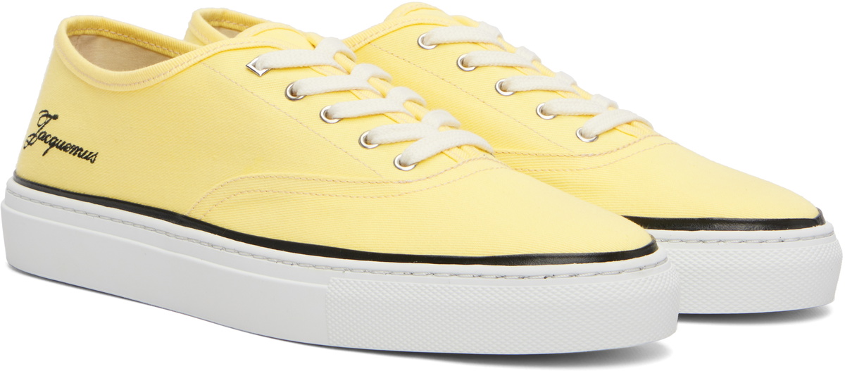 JACQUEMUS Yellow 'The Féfé' Sneakers
