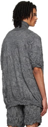 T/SEHNE SSENSE Exclusive Gray Polo