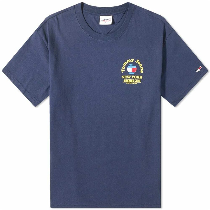 Photo: Tommy Jeans Men's Running Club T-Shirt in Navy