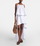 Jimmy Choo Nyra braided suede espadrille wedges