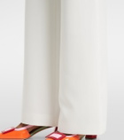 Roland Mouret Crêpe wide-leg pants