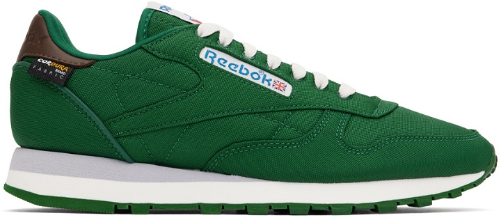 Photo: Reebok Classics Green Classic Sneakers