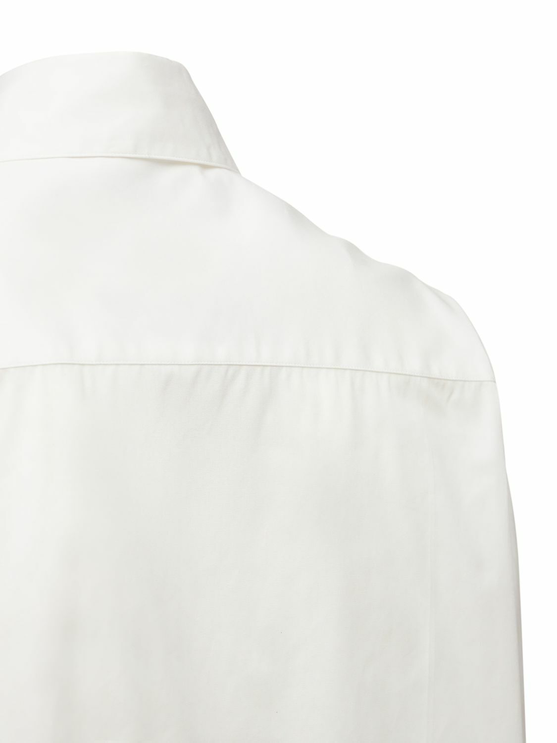 PETER DO - Cotton Blend Poplin Classic Shirt