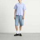Wax London Men's Luca Vintage Denim Shorts in Antique Blue