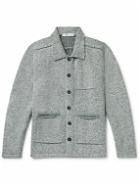 Inis Meáin - Carpenter's Donegal Merino Wool and Cashmere-Blend Cardigan - Gray