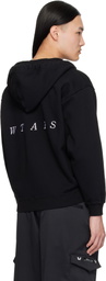 WTAPS Black Throwdy Zip Hoodie