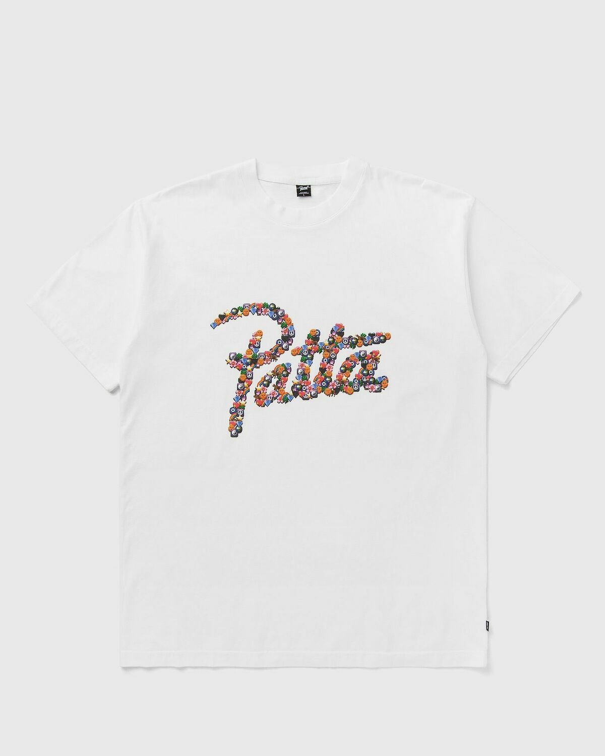 PATTA Vibes Tee White Mens Shortsleefe