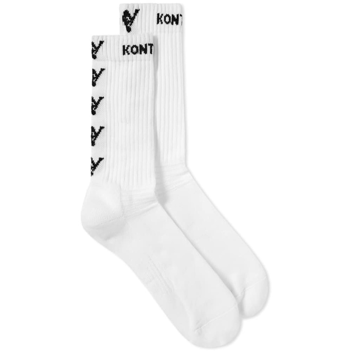 Photo: Kappa Kontroll Basic Sock White