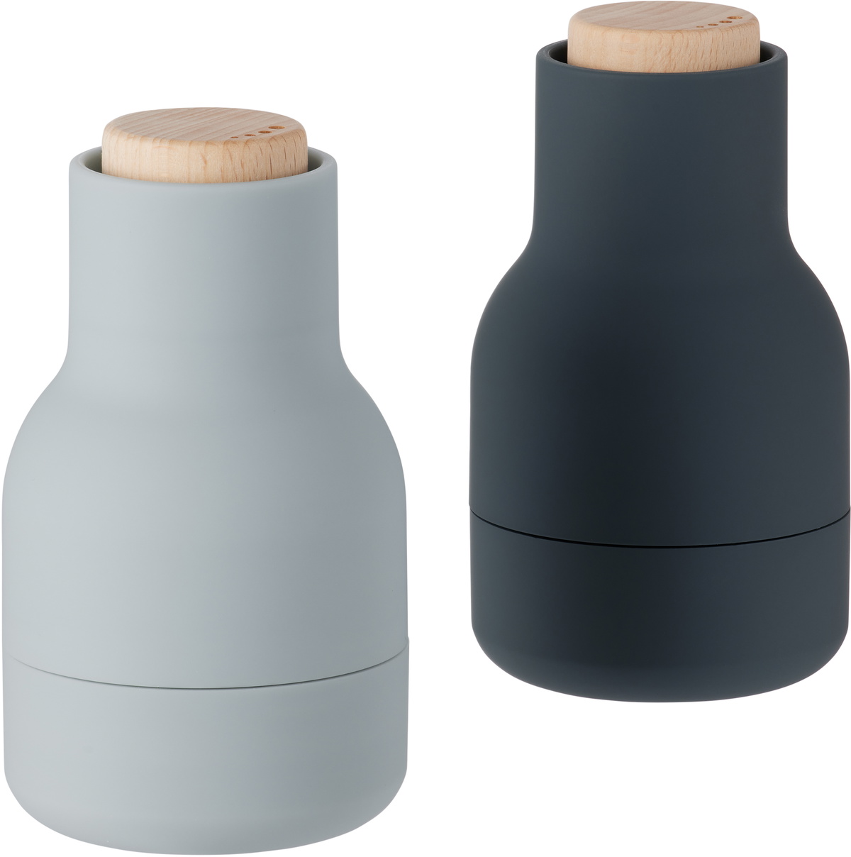 Audo Copenhagen Two-Pack Blue Small Bottle Grinder