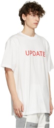 Xander Zhou White 'Update' T-Shirt