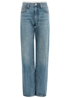 Alexanderwang.t Underwear-effect Straight-leg Jeans Blue