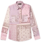 AMIRI - Bandana-Print Cotton-Flannel Shirt - Unknown