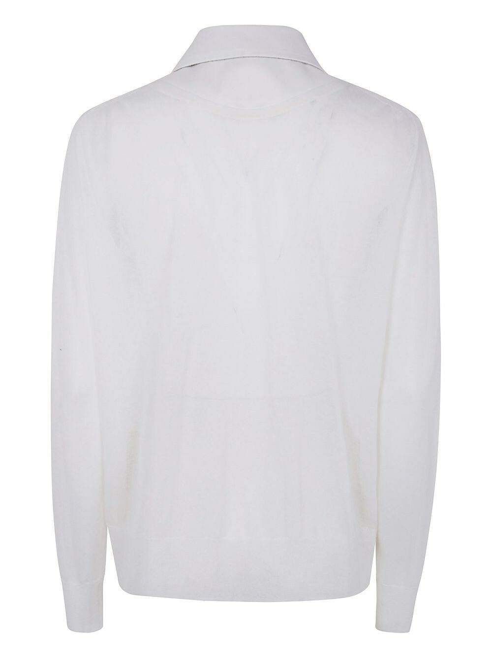 Sacai Suiting X Knit Jacket in White
