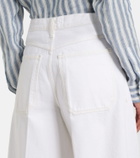 Agolde Nolan denim Bermuda shorts