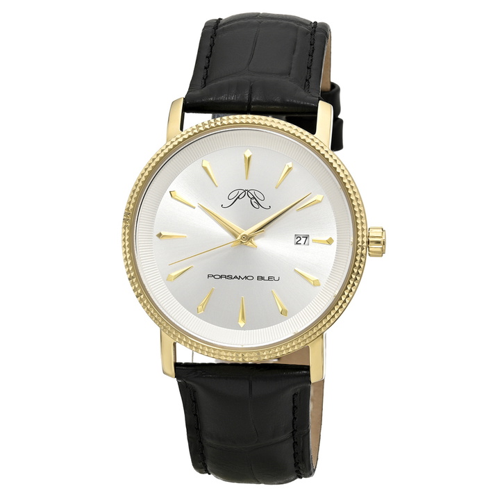 Photo: Porsamo Bleu Veritas 2 Quartz Silver Dial Mens Watch 1362DVEL