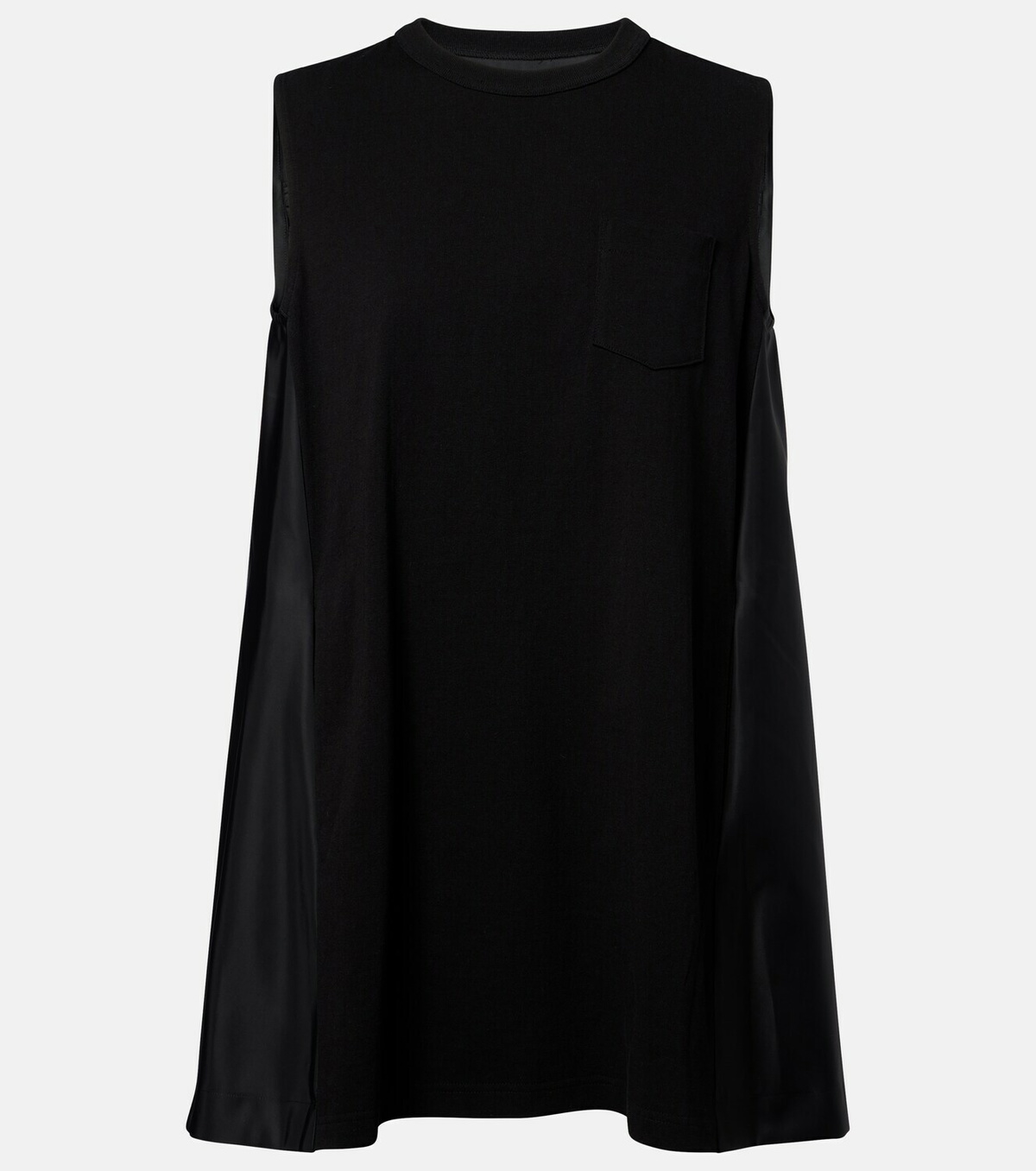 Sacai Paneled minidress