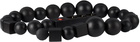 Bless Black Wooden Cable Jewelry Multiplug Extension Cord