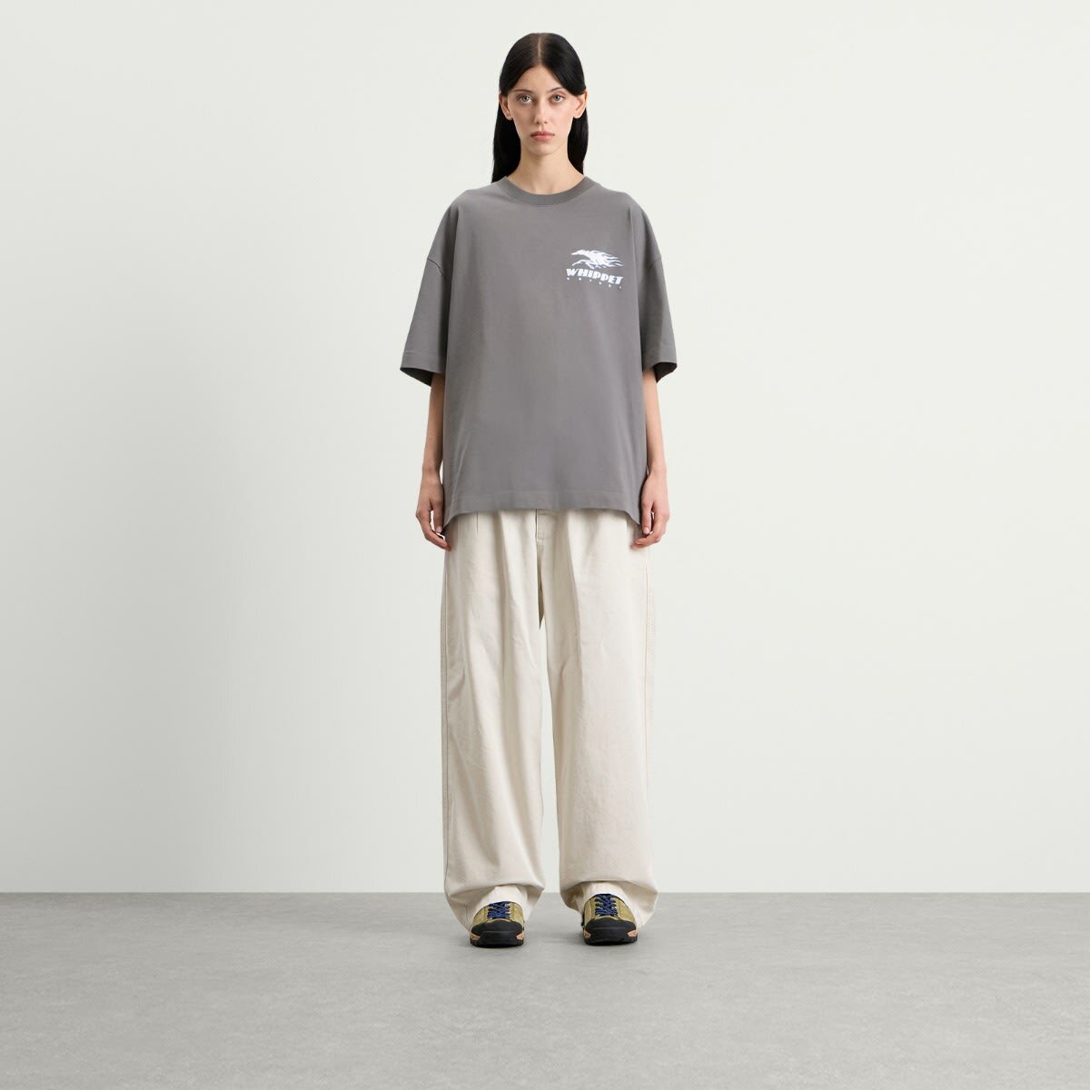 END. Whippet T-Shirt in Grey