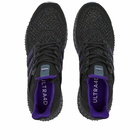 Adidas Men's Ultra 4D Sneakers in Core Black/Purple/Impact Orange