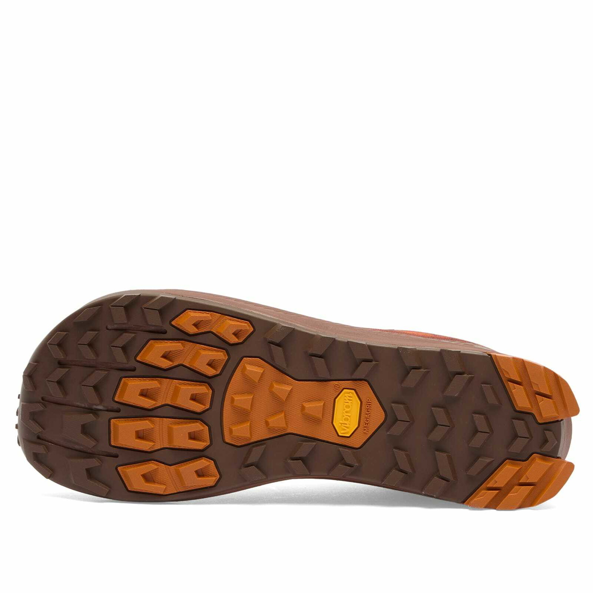 and wander Men's x Altra Lone Peak 9+ Sneakers in Dark Orange