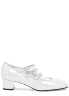 Carel Kina 40 Metallic Leather Mary Jane Pumps