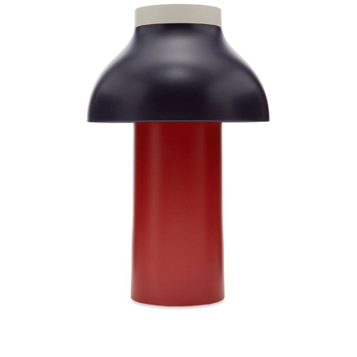 Photo: HAY PC Portable Lamp in Dusty Red
