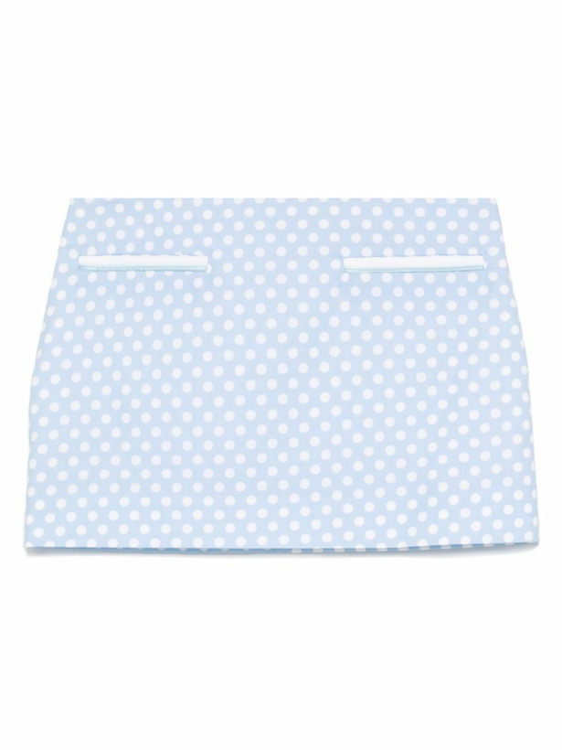 Photo: Rowen Rose Polka Dot Mini Skirt